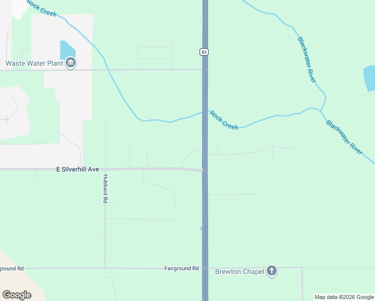 map of restaurants, bars, coffee shops, grocery stores, and more near 20941 Oak Ridge Drive in Robertsdale