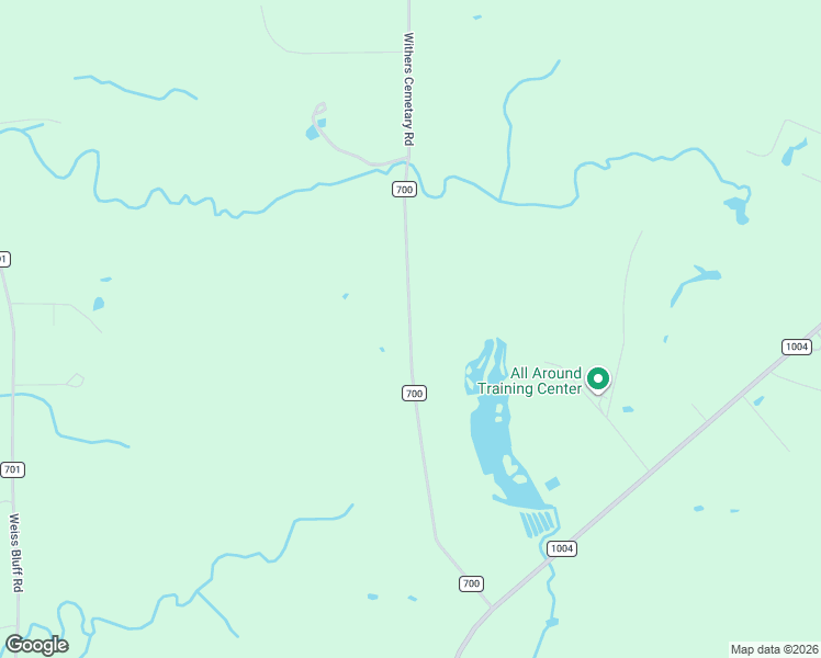 map of restaurants, bars, coffee shops, grocery stores, and more near 2226 County Road 700 in Kirbyville