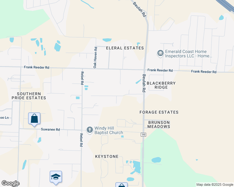 map of restaurants, bars, coffee shops, grocery stores, and more near 6262 Sonoma Lane in Bellview