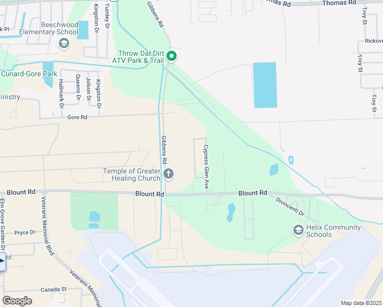 map of restaurants, bars, coffee shops, grocery stores, and more near 11249 Cypress Dale Avenue in Baton Rouge