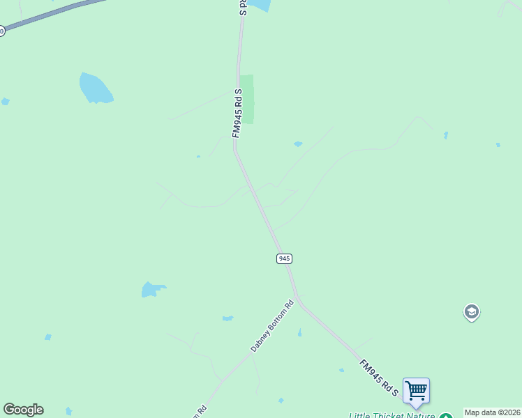 map of restaurants, bars, coffee shops, grocery stores, and more near 1601 Farm to Market 945 Road South in Coldspring