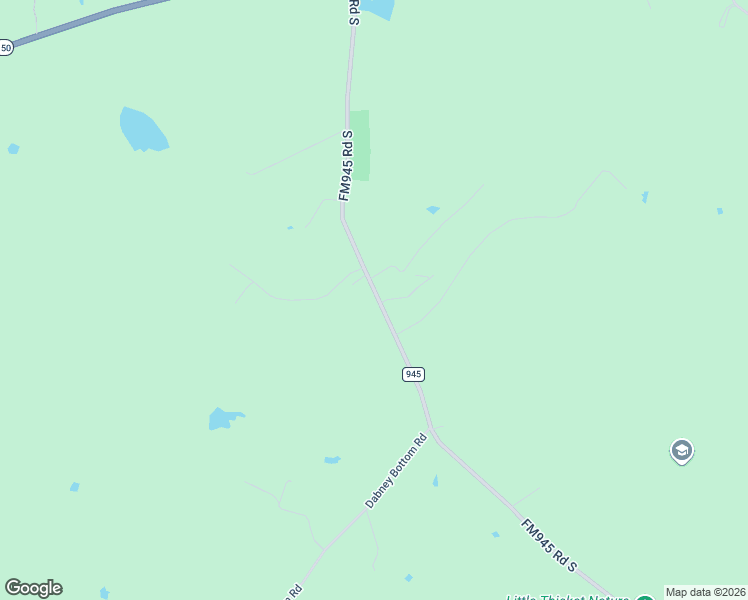 map of restaurants, bars, coffee shops, grocery stores, and more near 950 Farm to Market Road 945 in Coldspring