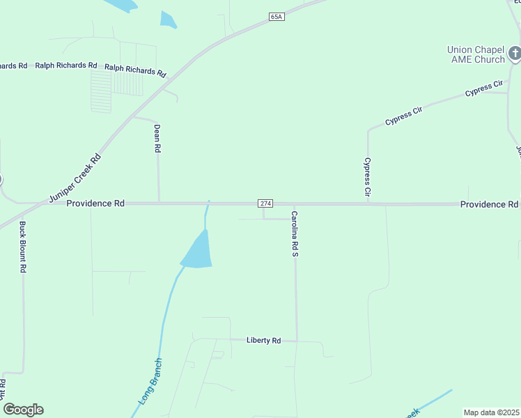 map of restaurants, bars, coffee shops, grocery stores, and more near 2590 Providence Road in Quincy
