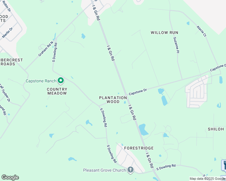 map of restaurants, bars, coffee shops, grocery stores, and more near 4292 Capstone Drive in College Station