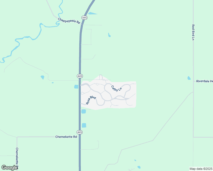 map of restaurants, bars, coffee shops, grocery stores, and more near 47528 Cathy Lane in Robert