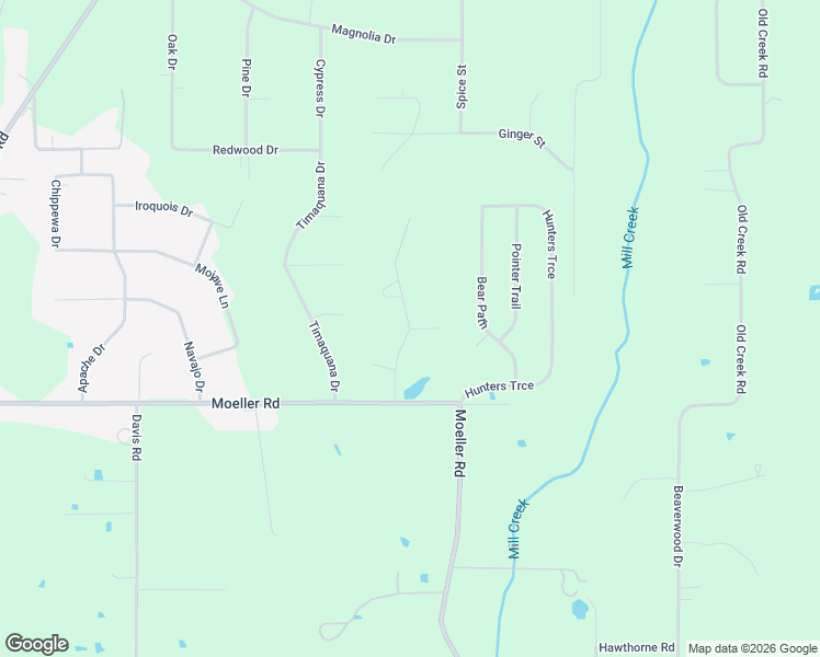 map of restaurants, bars, coffee shops, grocery stores, and more near 56 Green Meadow Place Road in Picayune