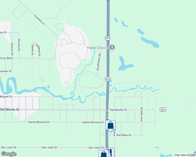 map of restaurants, bars, coffee shops, grocery stores, and more near 5805 Dunbar Circle in Milton