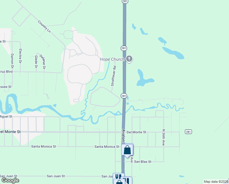 map of restaurants, bars, coffee shops, grocery stores, and more near 5805 Dunbar Circle in Milton