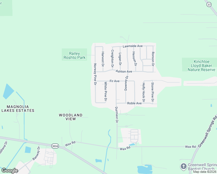 map of restaurants, bars, coffee shops, grocery stores, and more near 10818 White Pine Drive in Central