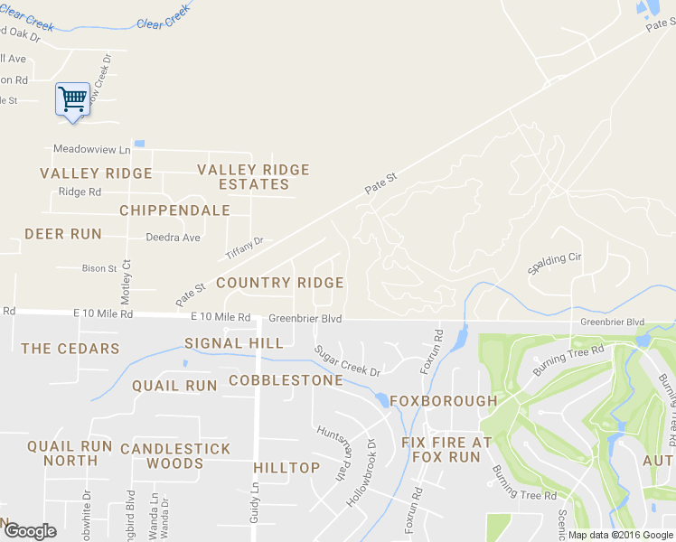 map of restaurants, bars, coffee shops, grocery stores, and more near 1260 Greystone Lane in Pensacola