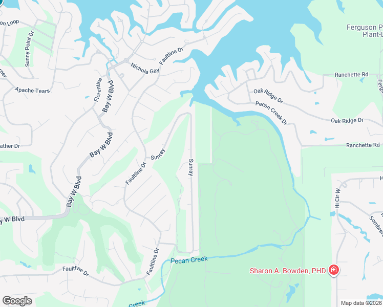 map of restaurants, bars, coffee shops, grocery stores, and more near 1342 Sleepy in Horseshoe Bay