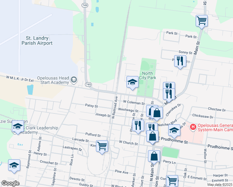 1602 Highway 749, Opelousas LA Walk Score