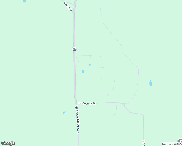 map of restaurants, bars, coffee shops, grocery stores, and more near 6064 Northeast Dusty Miller Avenue in Pinetta