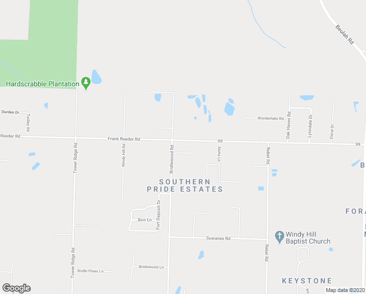 map of restaurants, bars, coffee shops, grocery stores, and more near 6645 Frank Reeder Road in Pensacola