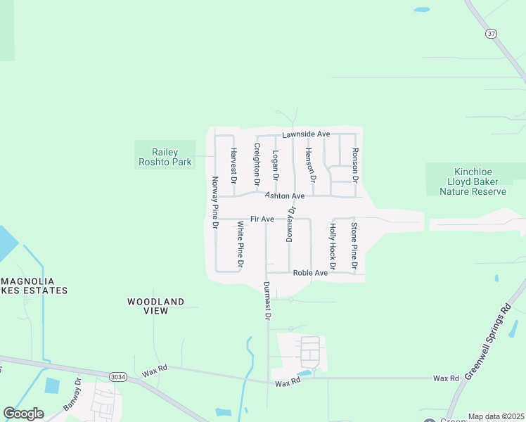 map of restaurants, bars, coffee shops, grocery stores, and more near 17138 Ashton Avenue in Central