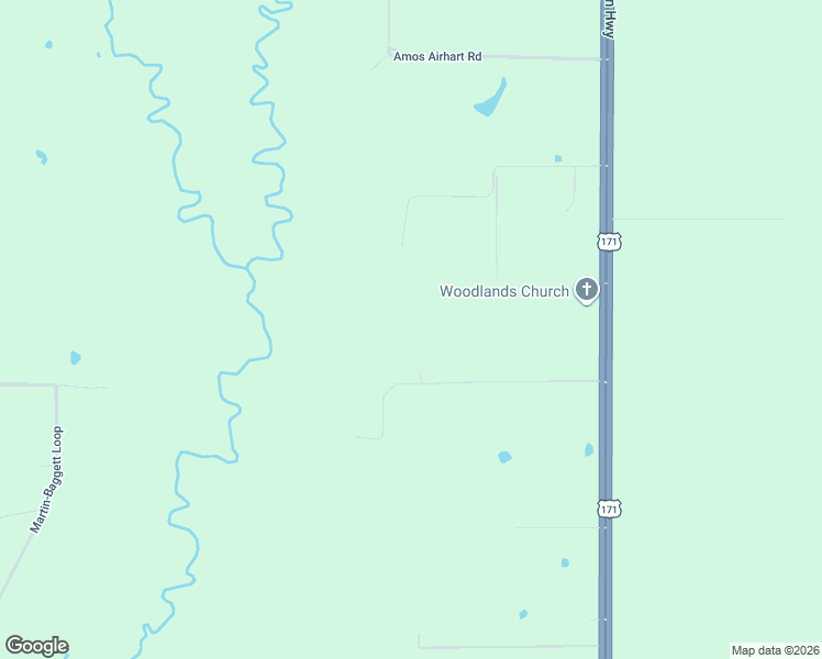 map of restaurants, bars, coffee shops, grocery stores, and more near Frank Cole Road in Longville