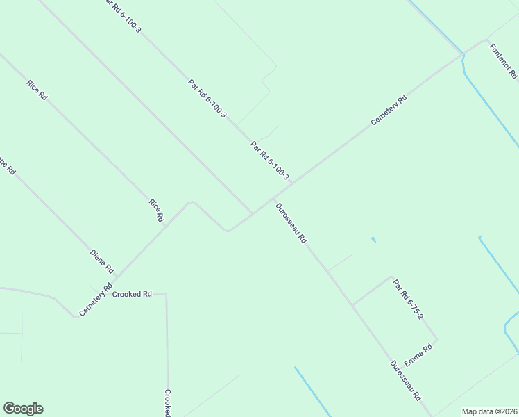 map of restaurants, bars, coffee shops, grocery stores, and more near 2494 Cemetery Road in Opelousas