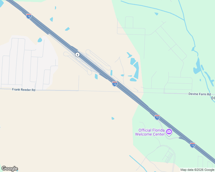 map of restaurants, bars, coffee shops, grocery stores, and more near 5490 Frank Reeder Road in Pensacola