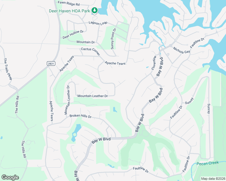 map of restaurants, bars, coffee shops, grocery stores, and more near 1016 Mountain Leather Drive in Horseshoe Bay
