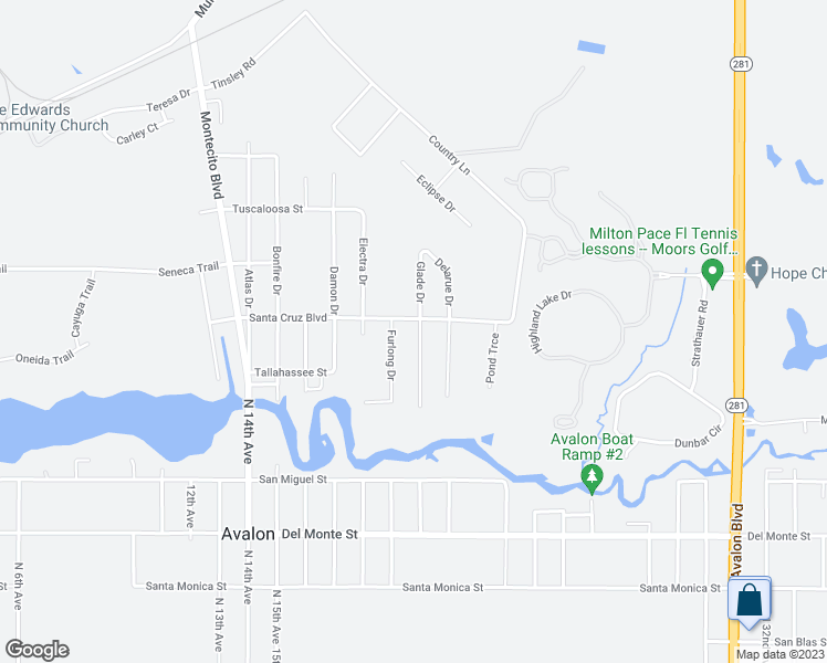 map of restaurants, bars, coffee shops, grocery stores, and more near 3185 Glade Drive in Milton