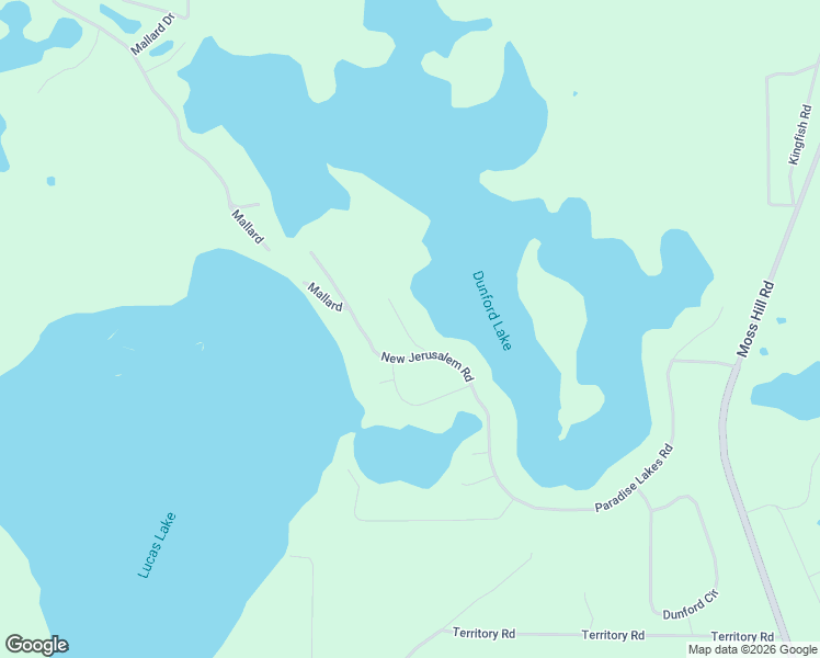 map of restaurants, bars, coffee shops, grocery stores, and more near 3991-4003 New Jerusalem Road in Vernon
