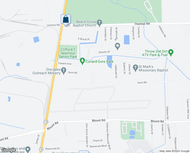 map of restaurants, bars, coffee shops, grocery stores, and more near 11670 Candace Street in Baton Rouge