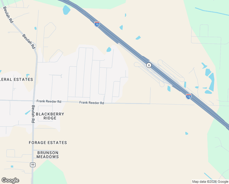 map of restaurants, bars, coffee shops, grocery stores, and more near 9956 Boxelder Boulevard in Pensacola