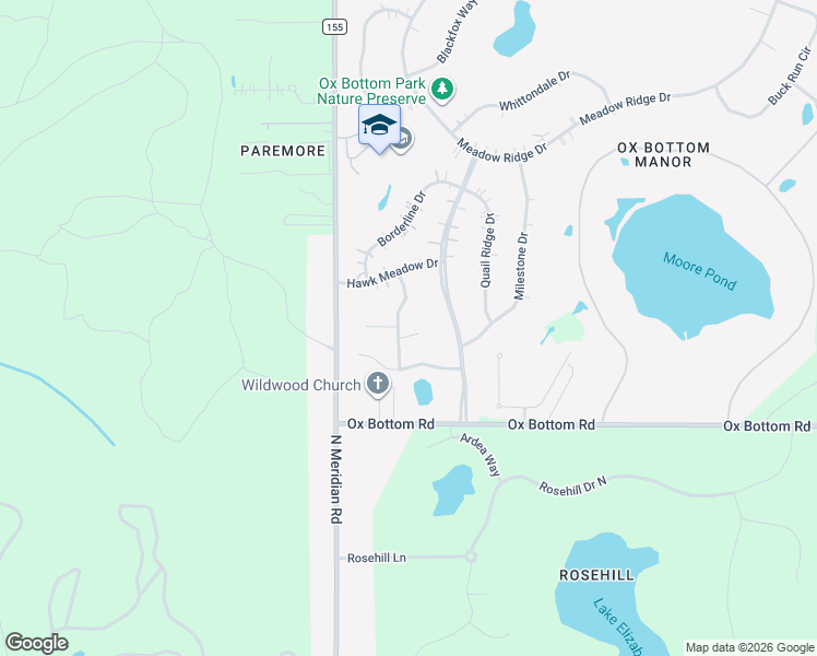 map of restaurants, bars, coffee shops, grocery stores, and more near 6009 Love Ridge Drive in Tallahassee