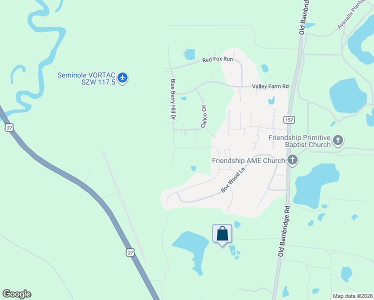 map of restaurants, bars, coffee shops, grocery stores, and more near 7051 Calico Circle in Tallahassee