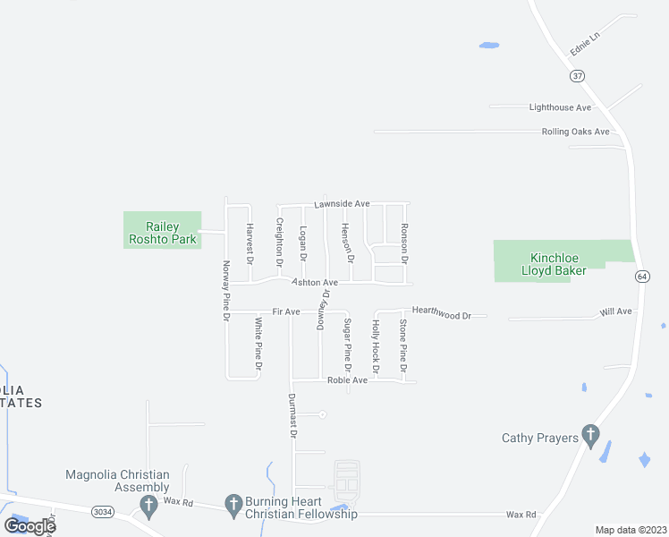 map of restaurants, bars, coffee shops, grocery stores, and more near 11032 Downey Drive in Central