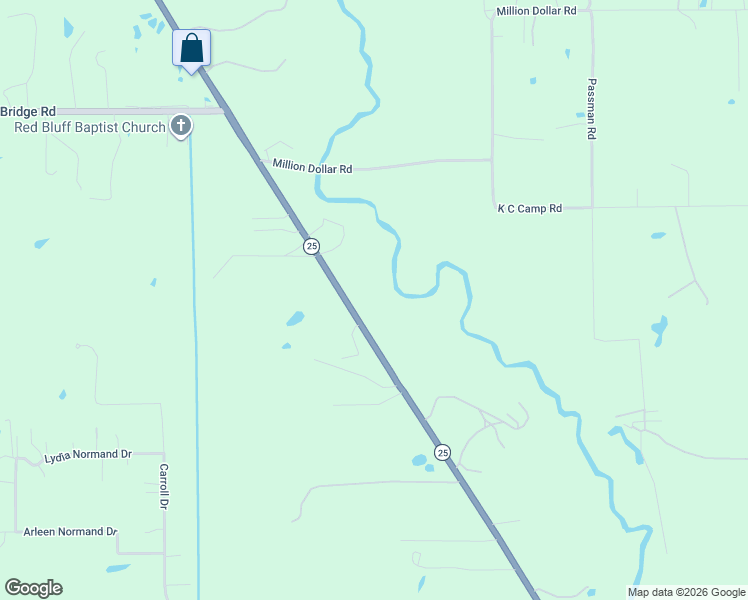map of restaurants, bars, coffee shops, grocery stores, and more near 77170 Louisiana 25 in Covington