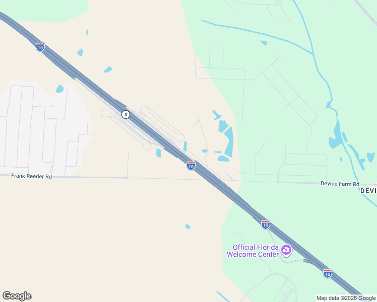 map of restaurants, bars, coffee shops, grocery stores, and more near 4499 Devine Farm Road in Cantonment