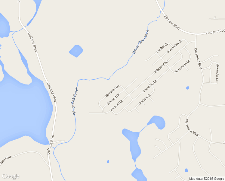 map of restaurants, bars, coffee shops, grocery stores, and more near Baypoint Drive in Chipley