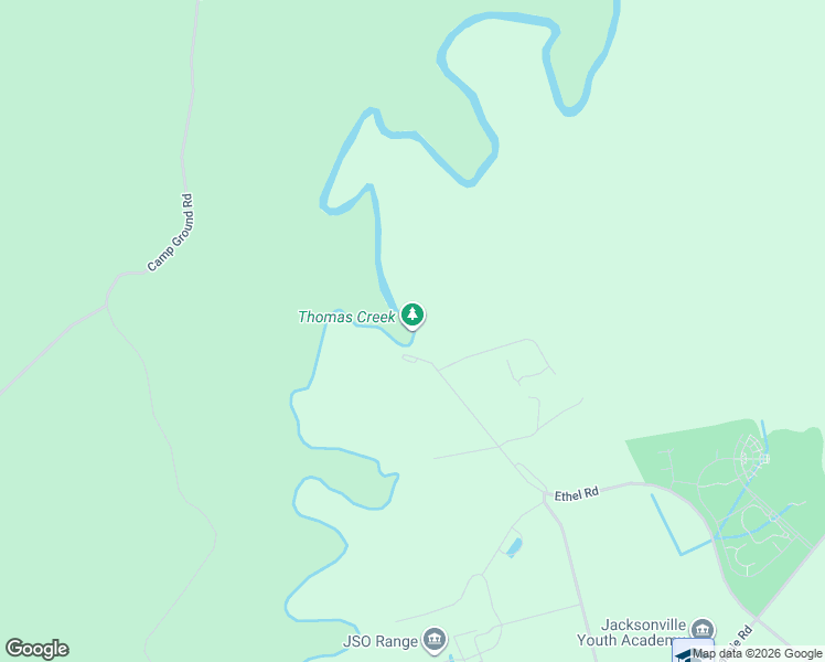 map of restaurants, bars, coffee shops, grocery stores, and more near 17198 Ethel Road in Jacksonville