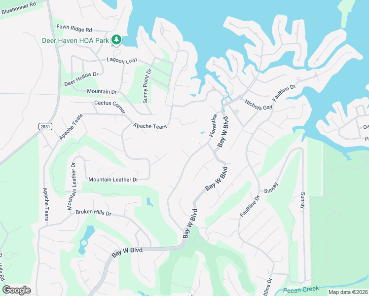 map of restaurants, bars, coffee shops, grocery stores, and more near 109 Brandy Wine in Horseshoe Bay