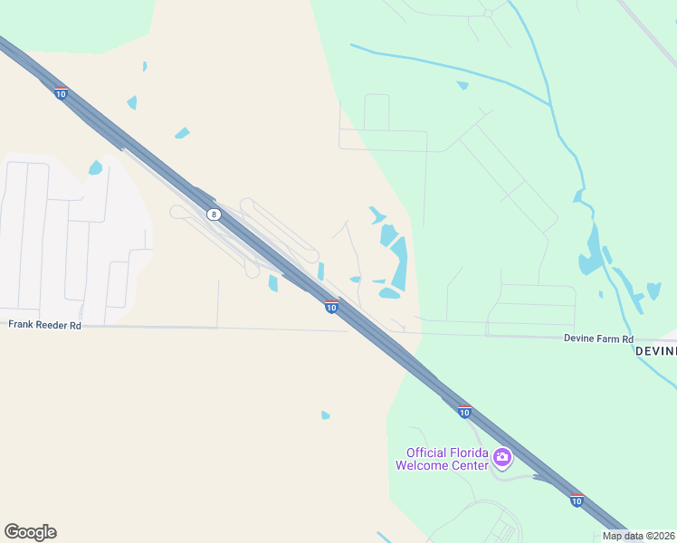 map of restaurants, bars, coffee shops, grocery stores, and more near 4478 Devine Farm Road in Escambia County