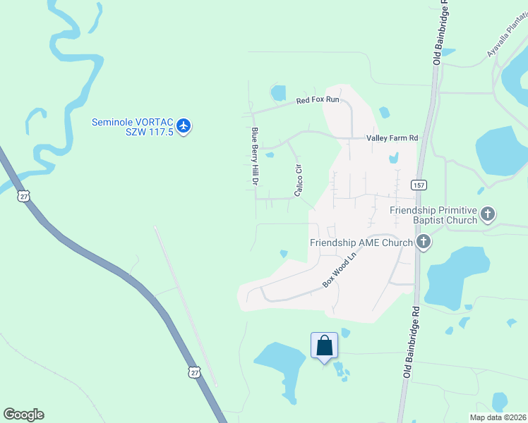 map of restaurants, bars, coffee shops, grocery stores, and more near 7051 Calico Circle in Tallahassee