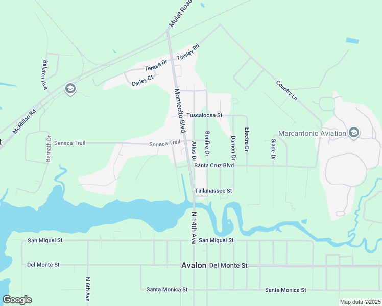 map of restaurants, bars, coffee shops, grocery stores, and more near 3229 Atlas Drive in Milton