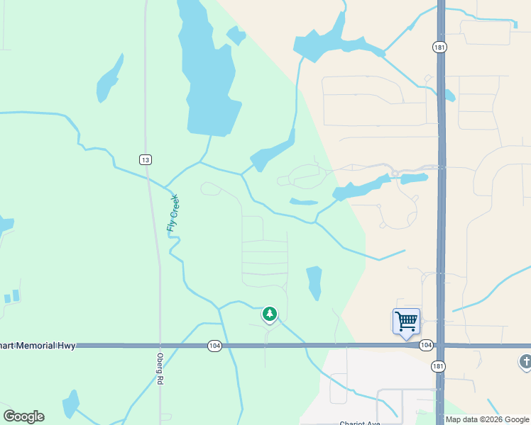map of restaurants, bars, coffee shops, grocery stores, and more near 214 Paddle Creek Loop in Fairhope