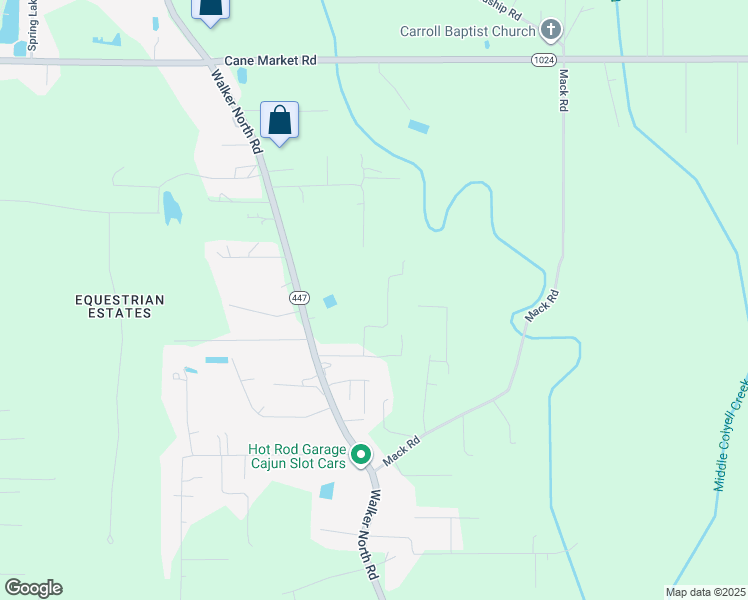 map of restaurants, bars, coffee shops, grocery stores, and more near 33380 Cora Lane in Walker