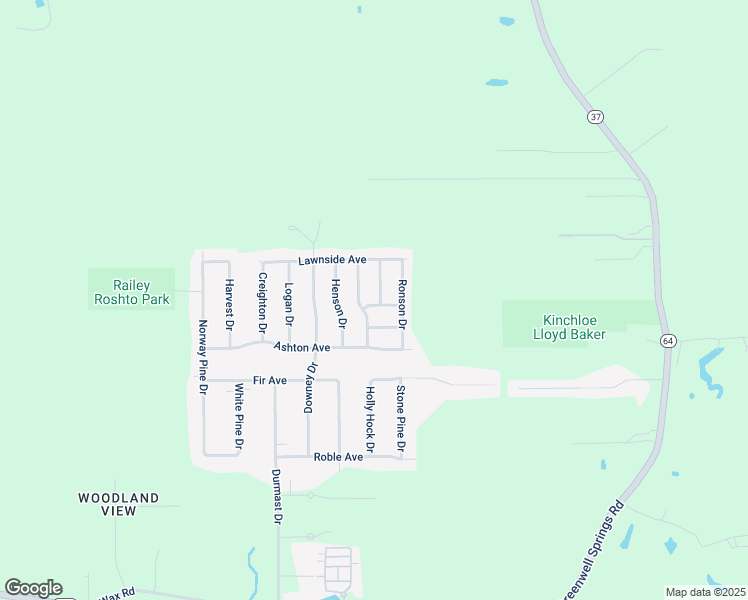 map of restaurants, bars, coffee shops, grocery stores, and more near 11115 Shandon Drive in Central