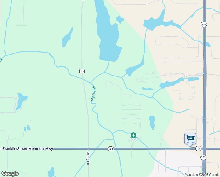 map of restaurants, bars, coffee shops, grocery stores, and more near 288 Mount Pleasant Boulevard in Fairhope