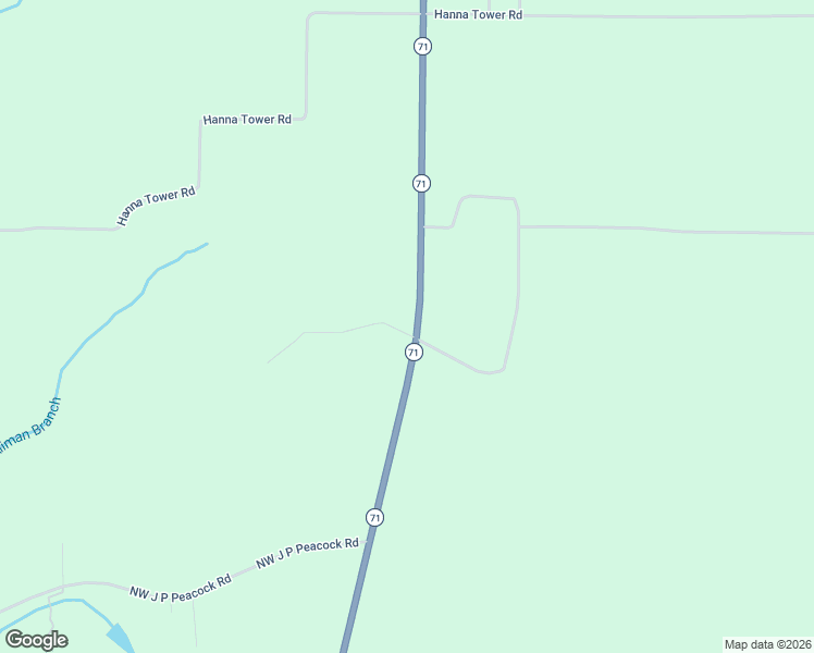 map of restaurants, bars, coffee shops, grocery stores, and more near 15790 Northwest Jeff Fowler Road in Altha