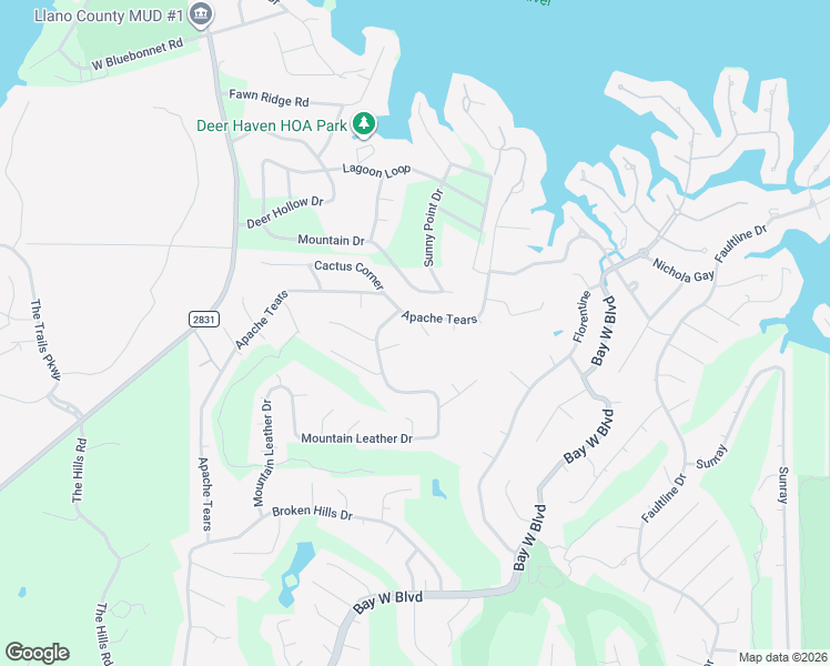 map of restaurants, bars, coffee shops, grocery stores, and more near in Horseshoe Bay