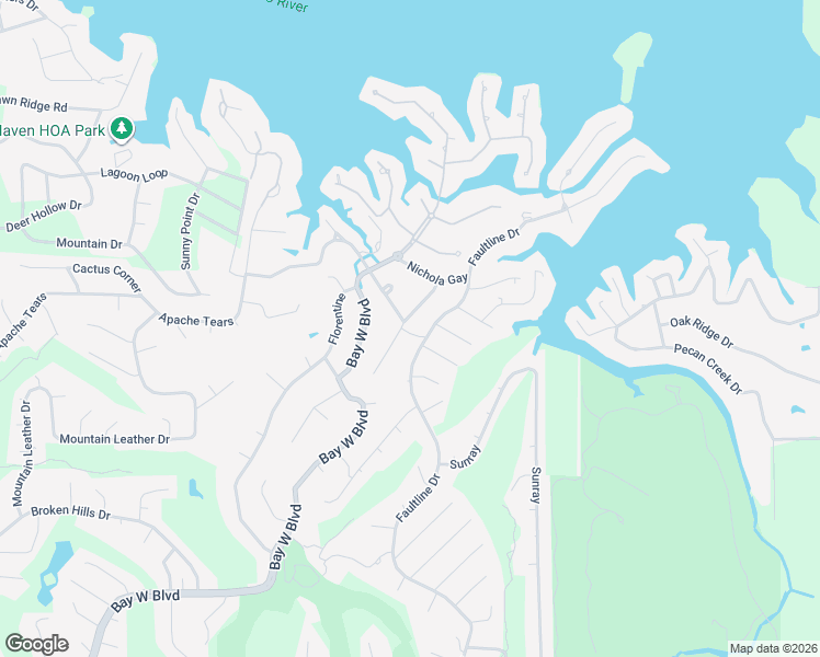 map of restaurants, bars, coffee shops, grocery stores, and more near 3239 Douglas Drive in Horseshoe Bay