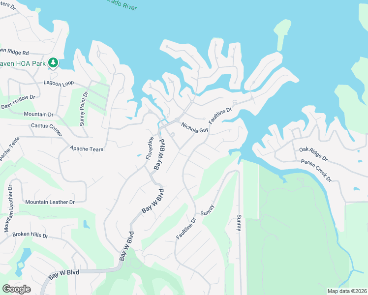 map of restaurants, bars, coffee shops, grocery stores, and more near 3239 Douglas Drive in Horseshoe Bay