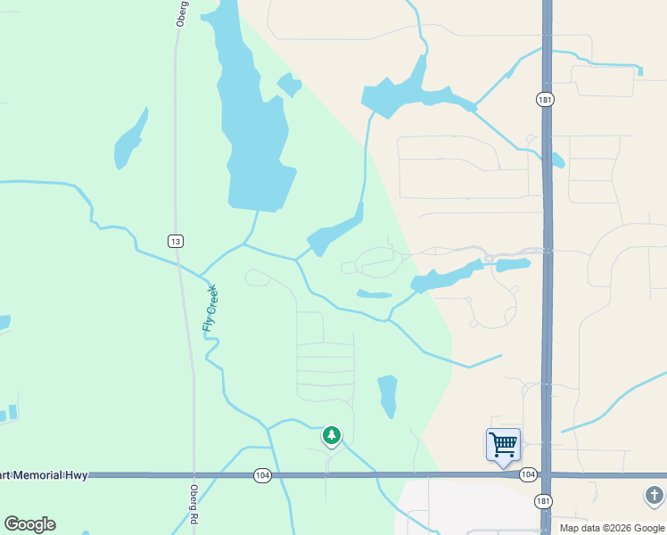 map of restaurants, bars, coffee shops, grocery stores, and more near 214 Paddle Creek Loop in Fairhope