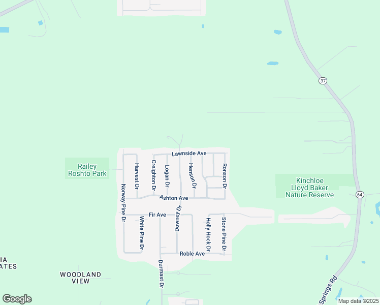 map of restaurants, bars, coffee shops, grocery stores, and more near 17341 Lawnside Avenue in Central