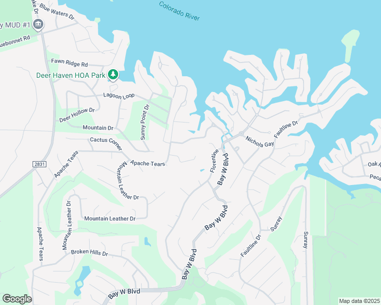 map of restaurants, bars, coffee shops, grocery stores, and more near 115 Discreet in Horseshoe Bay