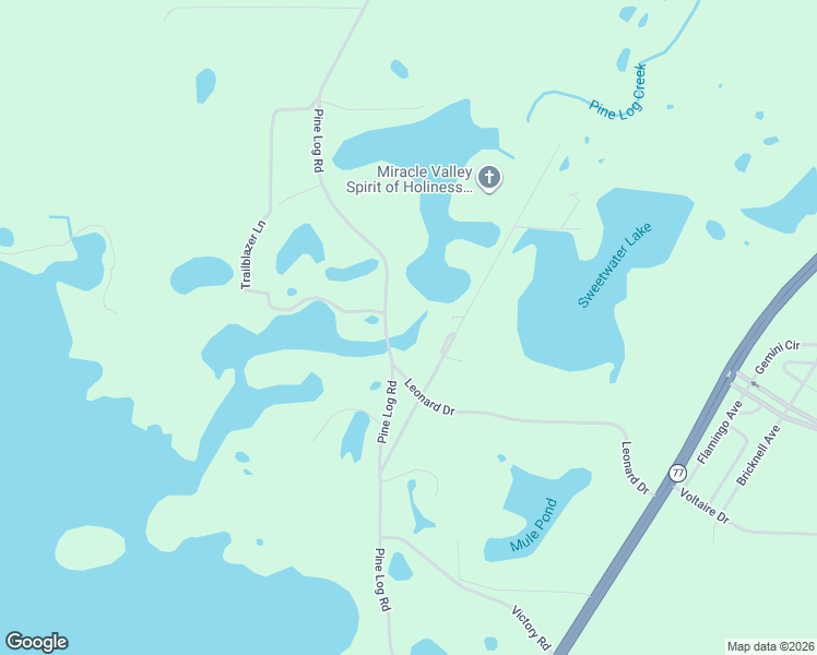 map of restaurants, bars, coffee shops, grocery stores, and more near 3837 Pine Logging Road in Chipley